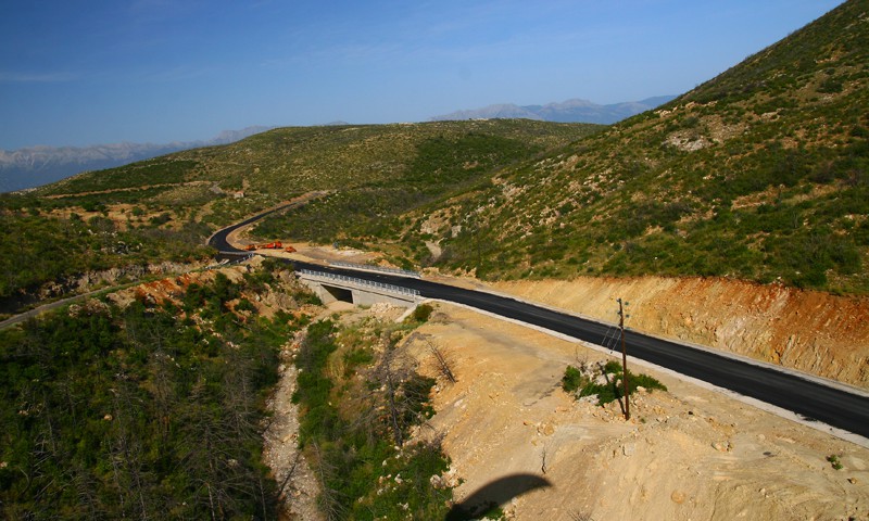 Πυρόπληκτες περιοχές νομού Λακωνίας - Έργα προστασίας στο ρέμα Δοχνιας